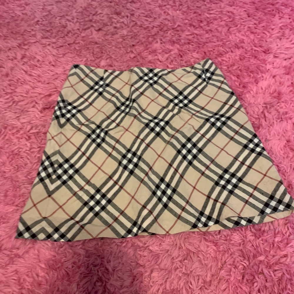 BURBERRY MINI SKIRT
